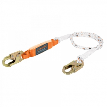 Línea de vida de nylon con amortiguador, 1.8 m