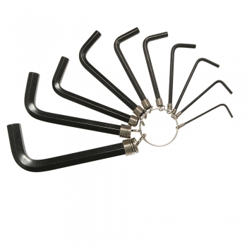 Juego de 10 llaves hexagonales