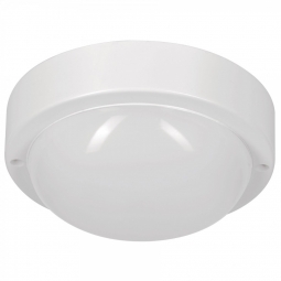 Plafón redondo, 10W, 400K, IP54, LED