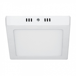 Plafón cuadrado, moderno, 12 W, 6500 K, LED