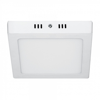 Plafón cuadrado, moderno, 12 W, 6500 K, LED