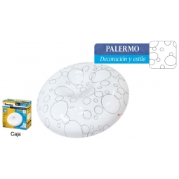 Luminario tipo plafon de 15W luz fria 