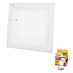 Luminario de 6W luz calida para empotrar 