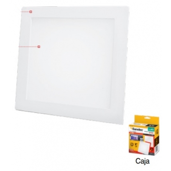 Luminario de 12W luz calida para empotrar 