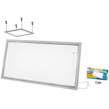 Luminario para empotrar y colgar 30W