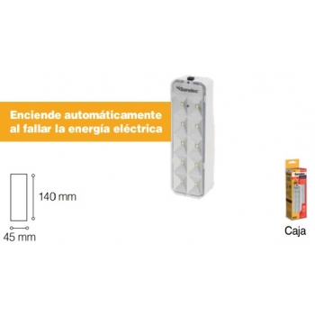  Luminario de emergencia de 60 lm