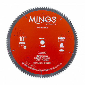 Disco de corte multimaterial 10