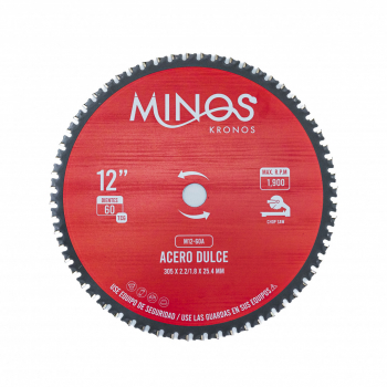 Disco para corte de acero de 14