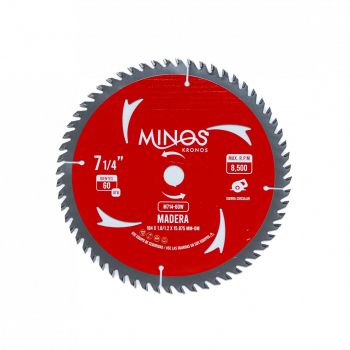 Disco de corte de madera 7-1/4