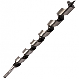Brocas tipo auger hex berbiqui 1-1/4'' x 18''
