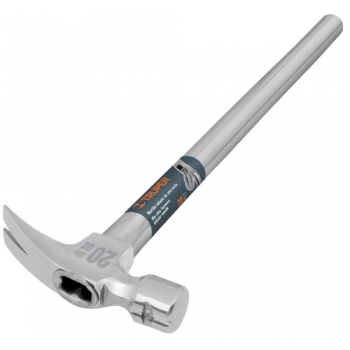 Martillo tubular pulido de uña recta 20 oz
