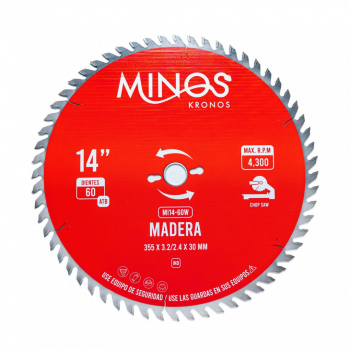 Disco de corte de madera 14