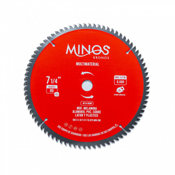 Disco de corte de Multimaterial 7-1/4