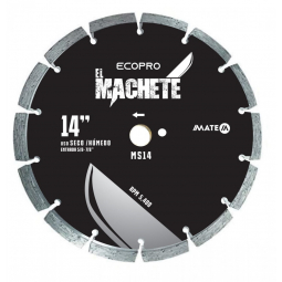 Disco de diamante segmentado de 14