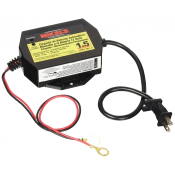 Cargador baterías automatico 1.5 amperes 12 V