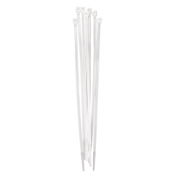 Cinchos de plastico blanco de 4.6 x 300 mm