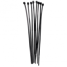 Cinchos de plastico negro de 2.5 x 190 mm