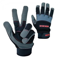 Guantes para mecanico acolchonados M