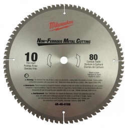 Disco de sierra para aluminio de 10