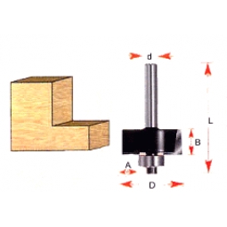 Cuchilla multi traslape 1 3/8 d x 3/4 b x 2 15/16 l x 1/2 z