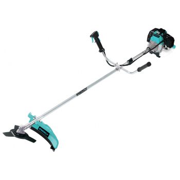 Desbrozadora eje curvo con mango de bicicleta 52cc