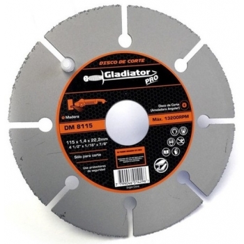 Disco de carburo de tungsteno de 4-1/2