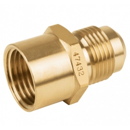 Niple campana de latón, 5/16