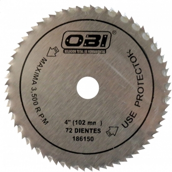 Disco de sierra para madera de 4