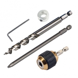 Juego de broca para angulo 15°