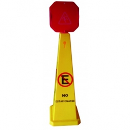 Señalamiento torre de No estacionarse