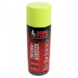 Pintura aerosol amarillo fluorescente