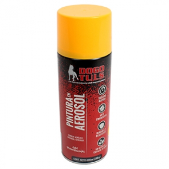 Pintura aerosol naranja fluorescente