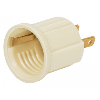 Portalámpara de baquelita con adaptador