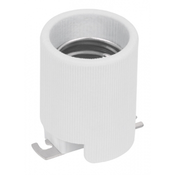 Portalámpara de porcelana base Mogul