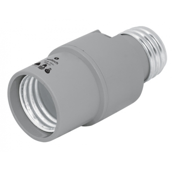 Portalámpara de policarbonato con sensor de luz