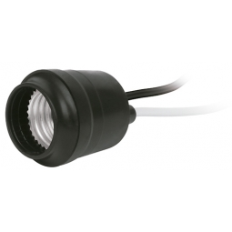 Portalámpara reforzado de PVC para intemperie