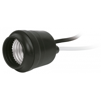 Portalámpara reforzado de PVC para intemperie