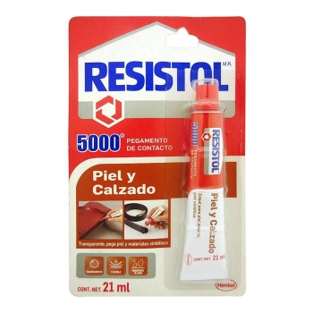 Pegamento de contacto de  21 ml (5000 piel y calzado)