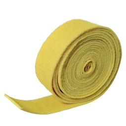 Rollo de fibra amarillo de 4-1/2