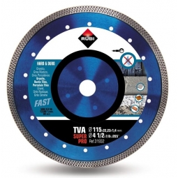 Disco de diamante doble turbo de 4-1/2