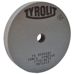 Rueda tipo 1 Tyrolit de 150 x 20 x 20 mm