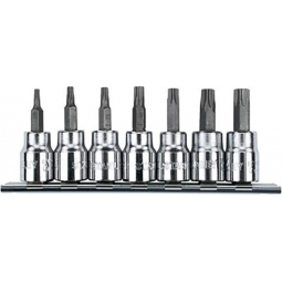 Set de Dados Punta Torx 3/8” - 7 pz