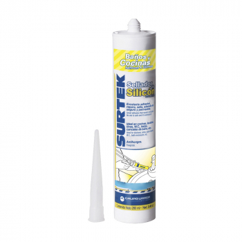 Cartucho de silicon blanco de 280ml