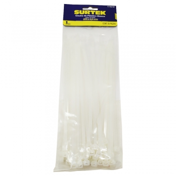 Cincho plastico blanco de 150 x 3.6mm