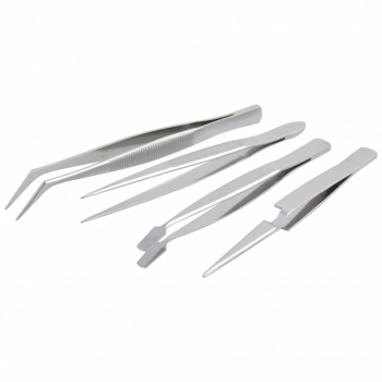 Juego de pinzas de precisión tweezers