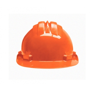 Cascos de seguridad naranja