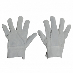 Guantes de carnaza cortos