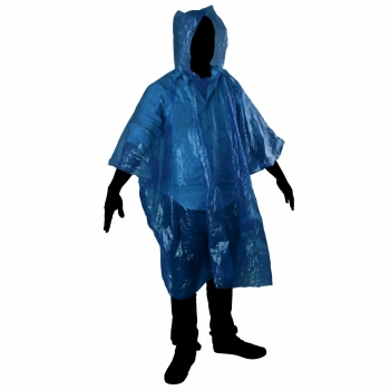 Impermeable poncho de emergencia