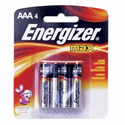 Pilas alcalinas Energizer AAA