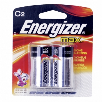 Pilas alcalinas Energizer C